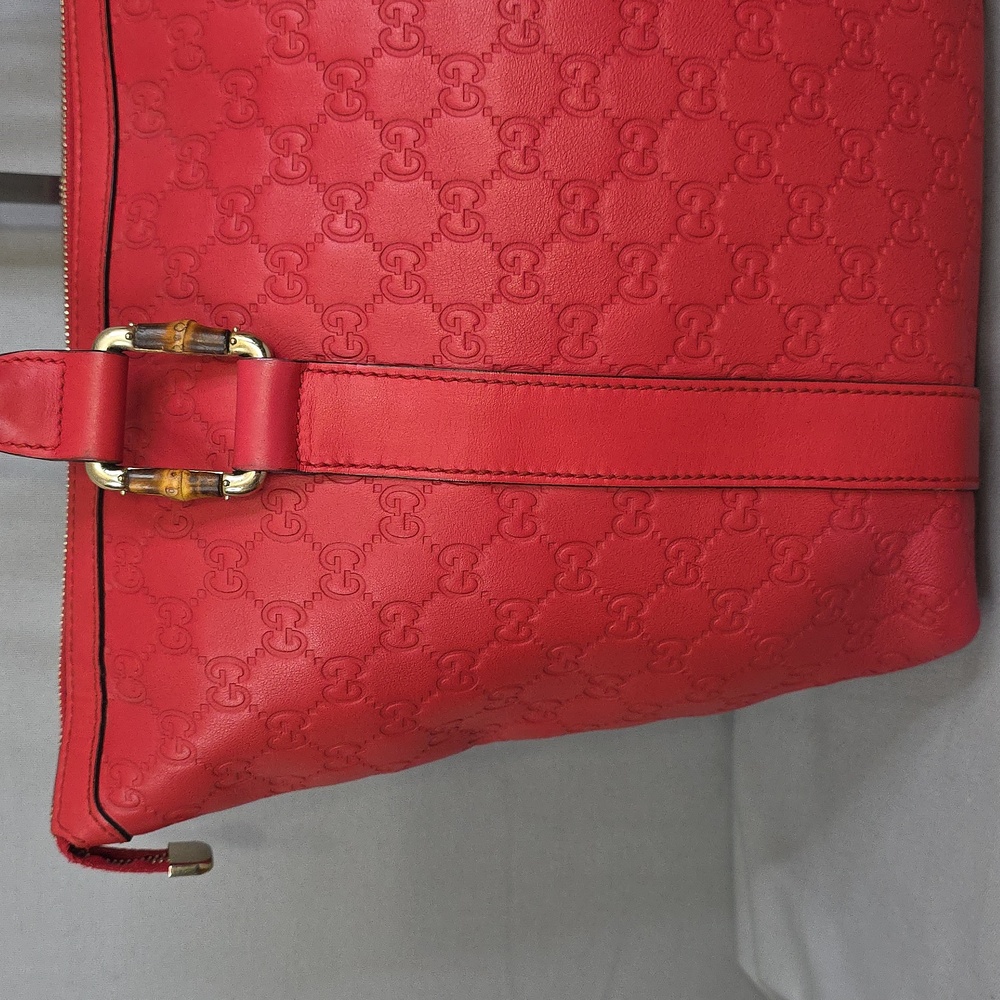 ✨️GUCCI Guccissima Bamboo Bar Tote - Picture 6 of 16